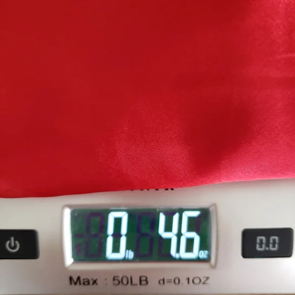 Vintage Red Satin Slip Dress Nightie Lace Rosette Beads Romantic Dark Coquette - Picture 12 of 12